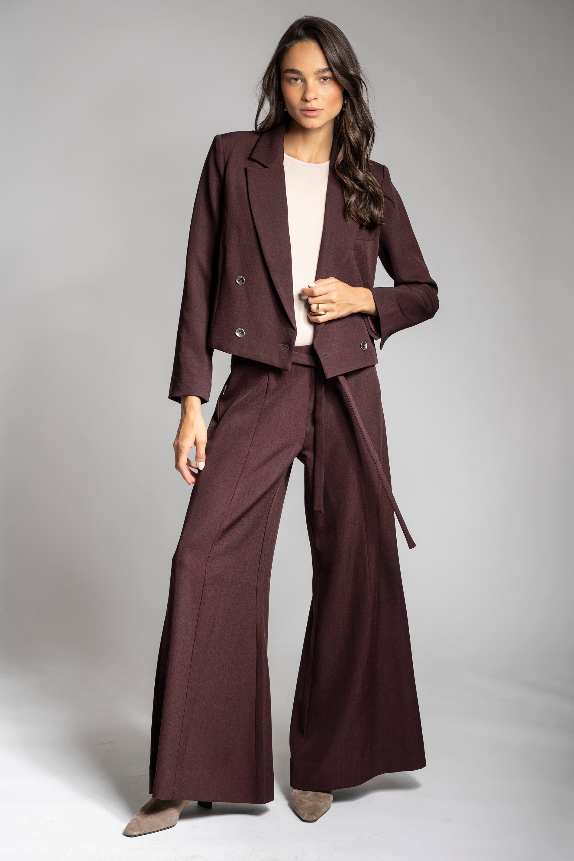 PANTALÓN LIN burdeo