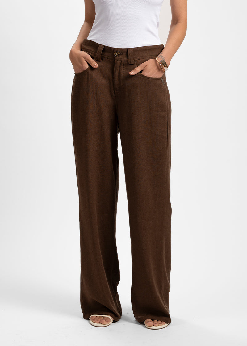 PANTALÓN OLIMPIA chocolate