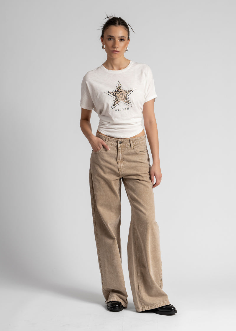 POLERA ESTRELLA blanco