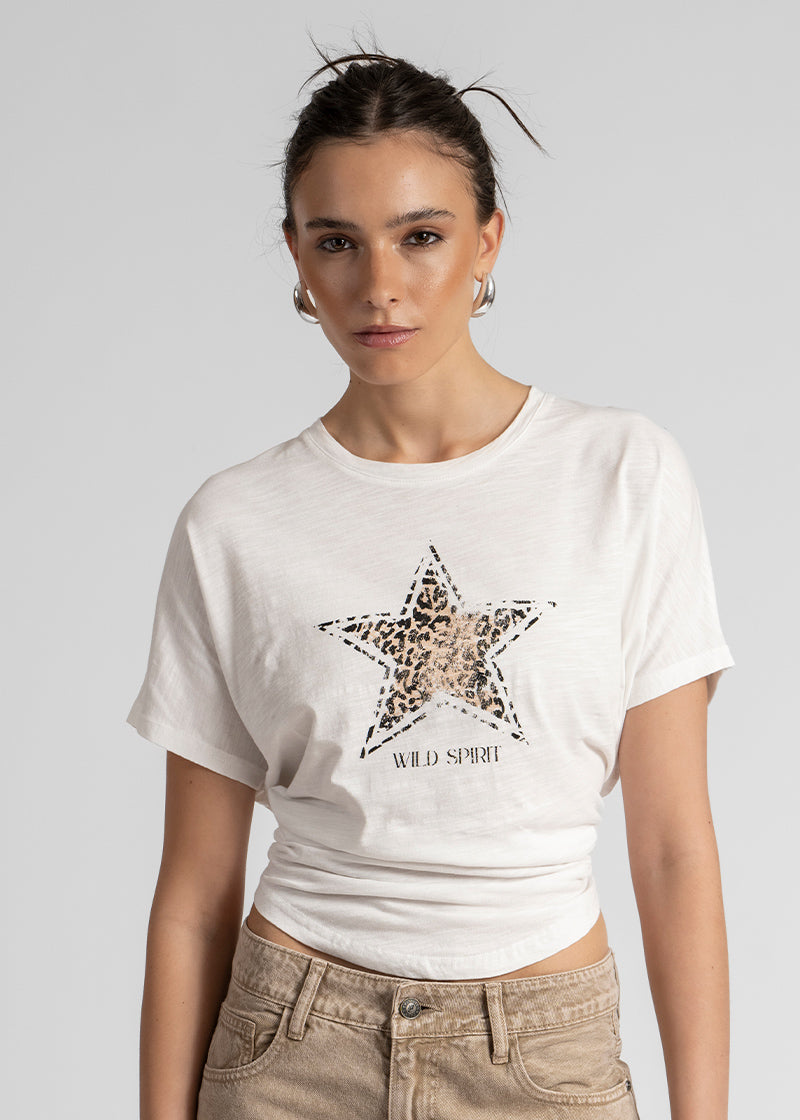 POLERA ESTRELLA blanco