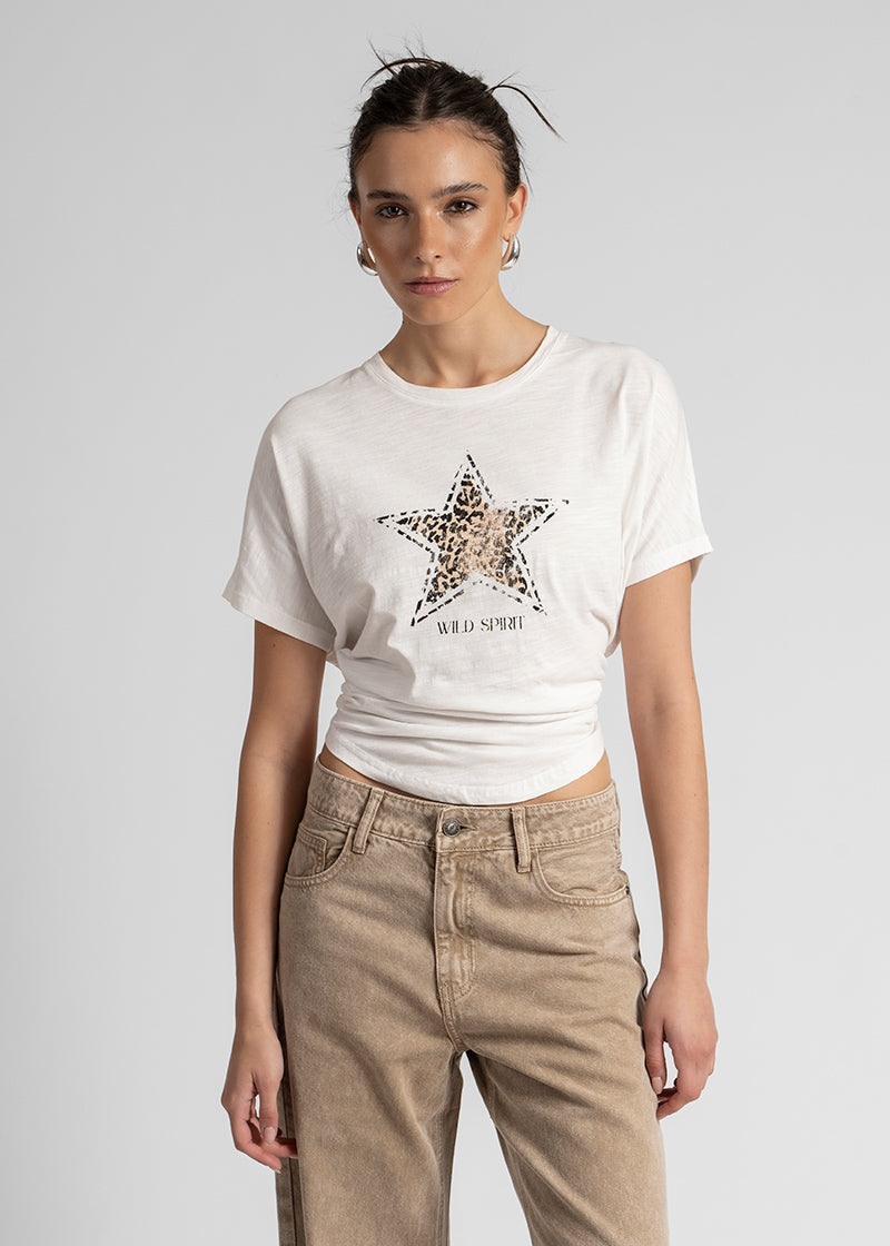 POLERA ESTRELLA blanco