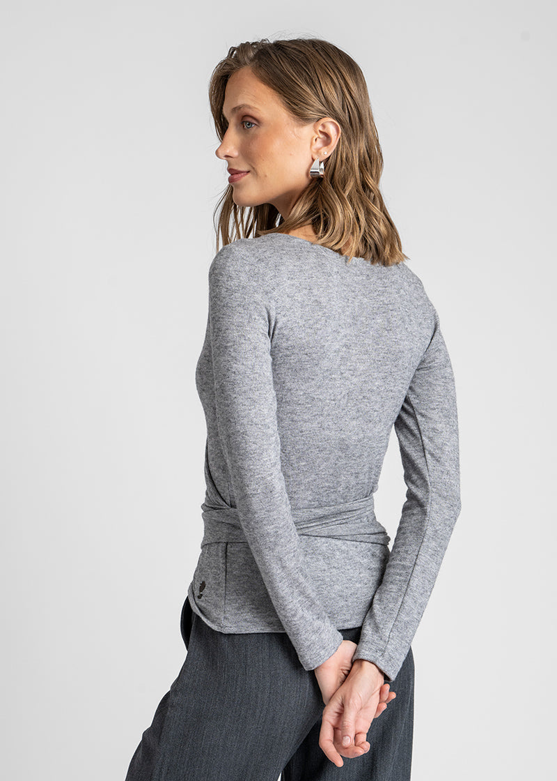 POLERA FELICIA gris