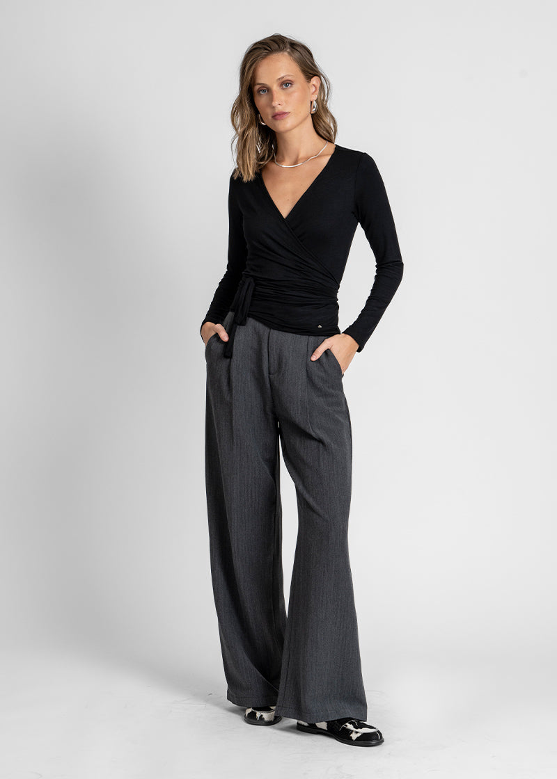 POLERA FELICIA negro