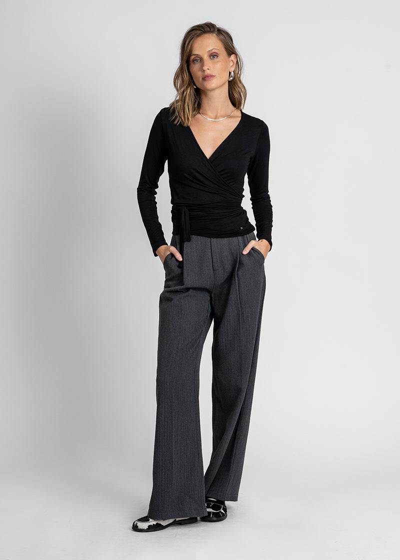 POLERA FELICIA negro