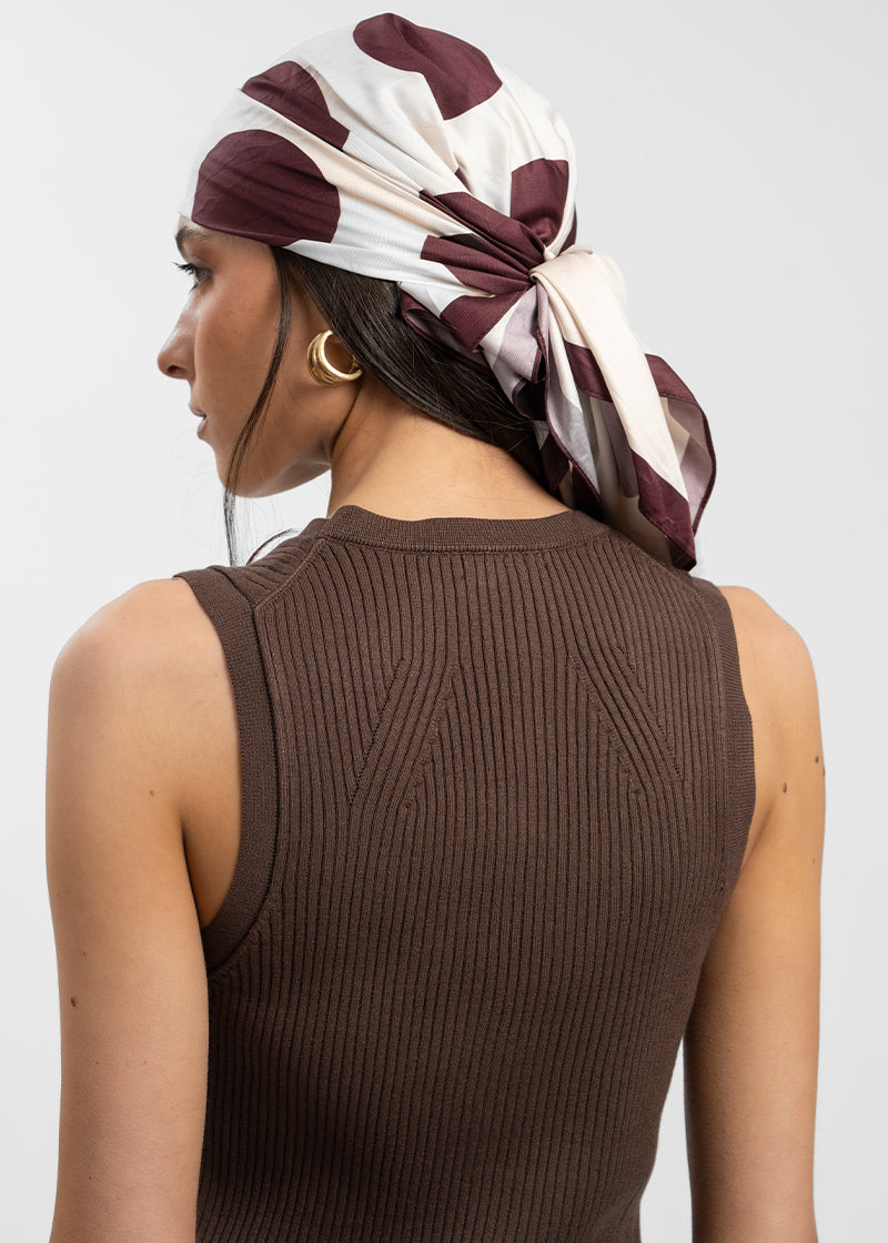 POLERA GRETA café