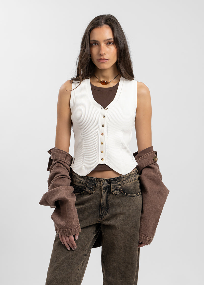 POLERA GRETA blanco