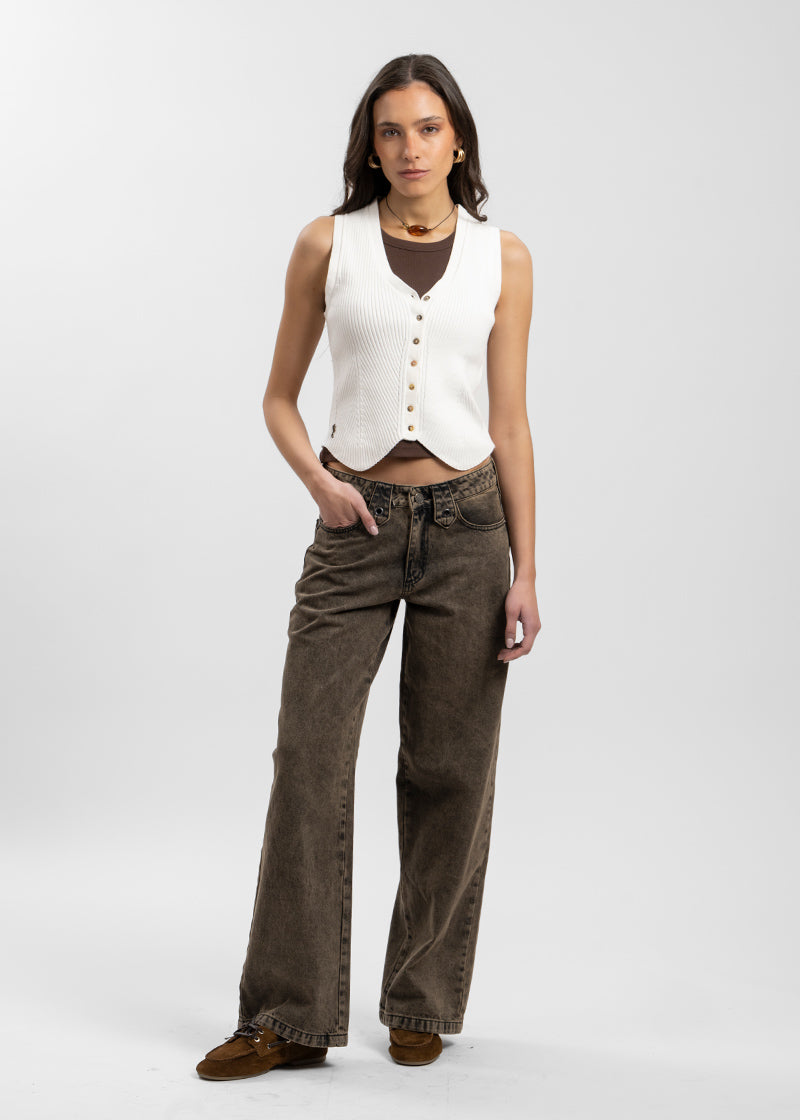 POLERA GRETA blanco