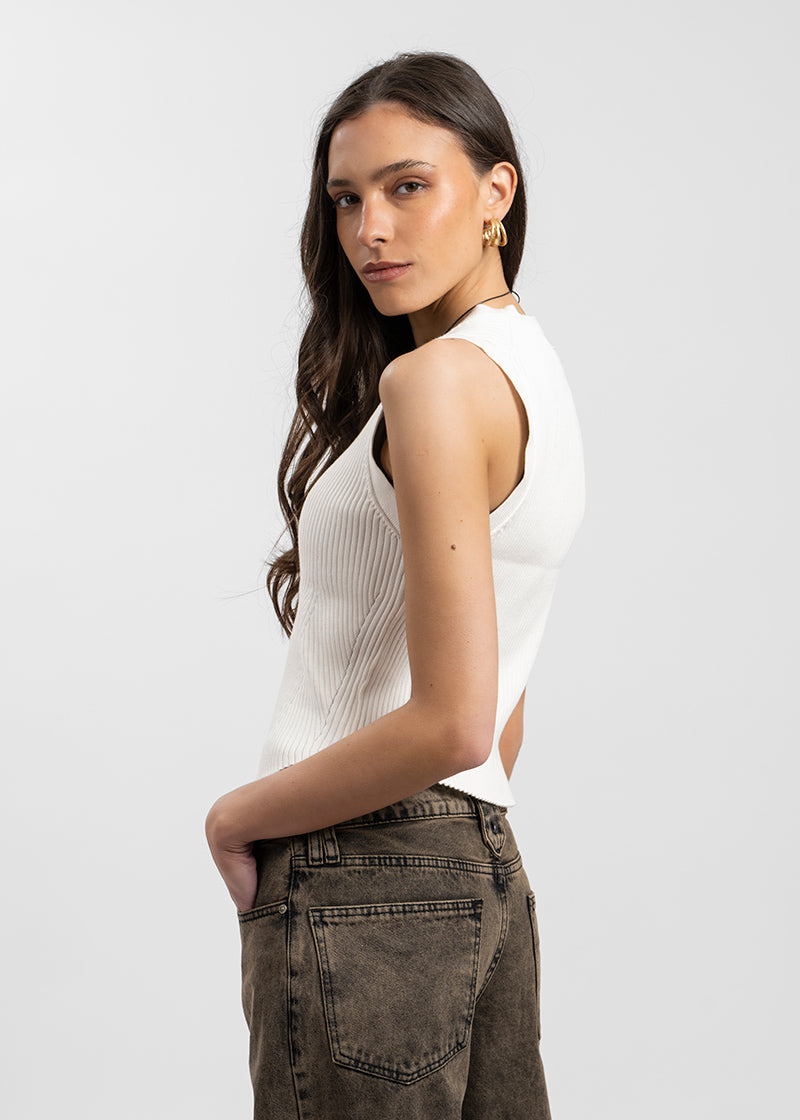 POLERA GRETA blanco
