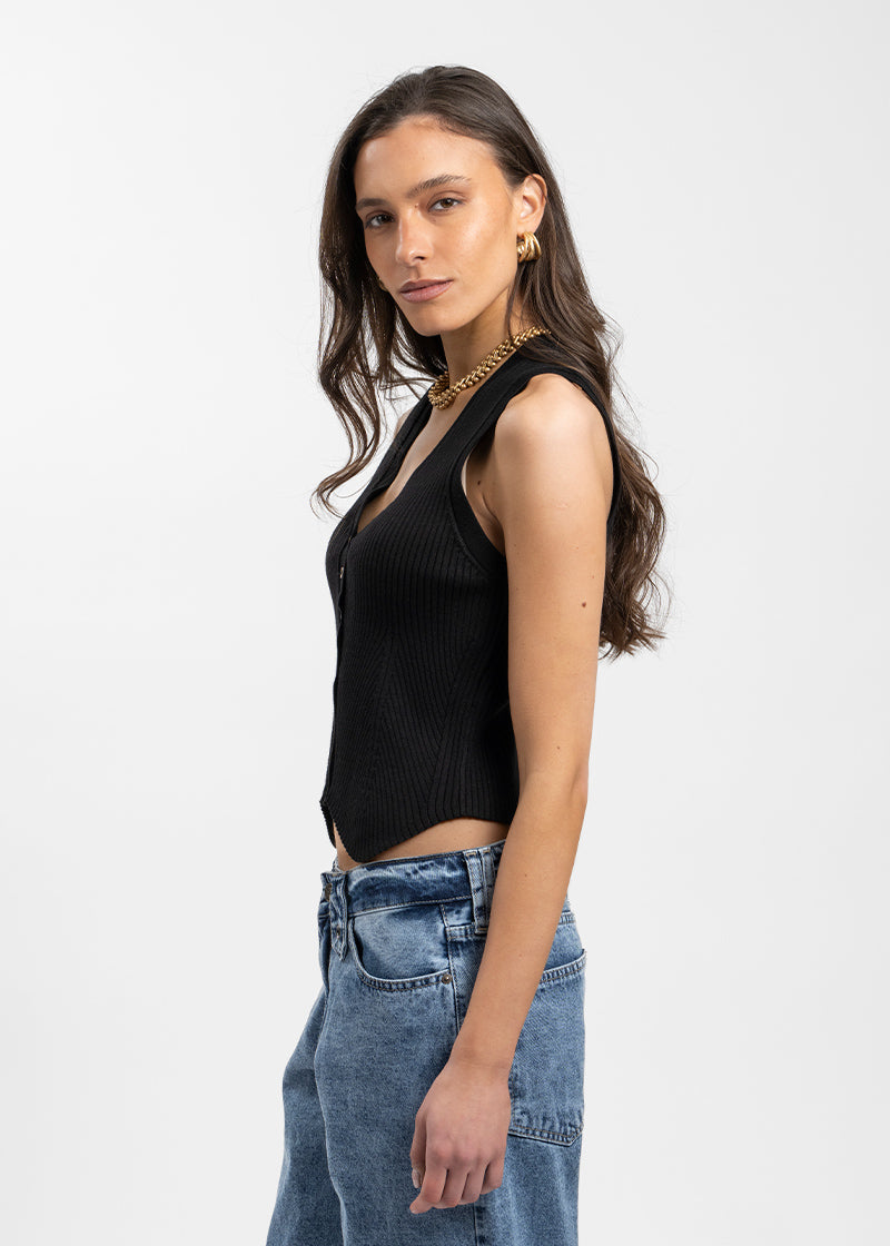 POLERA GRETA negro