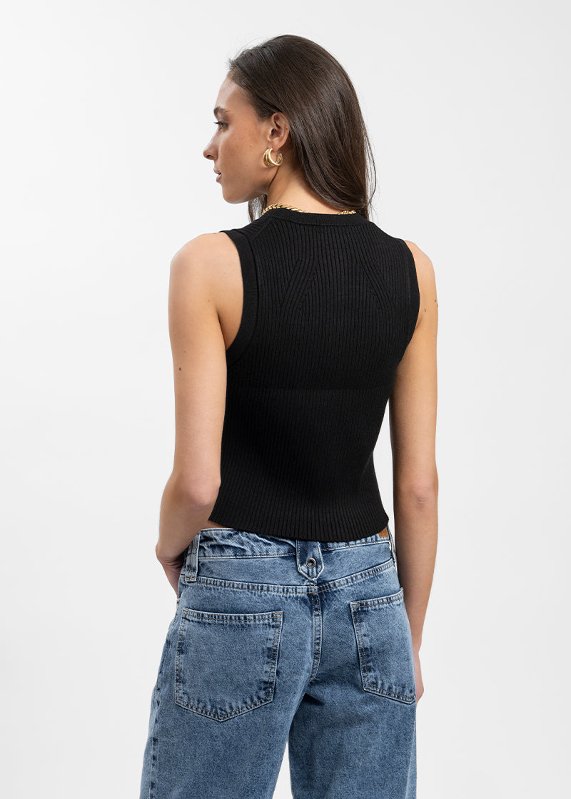 POLERA GRETA negro