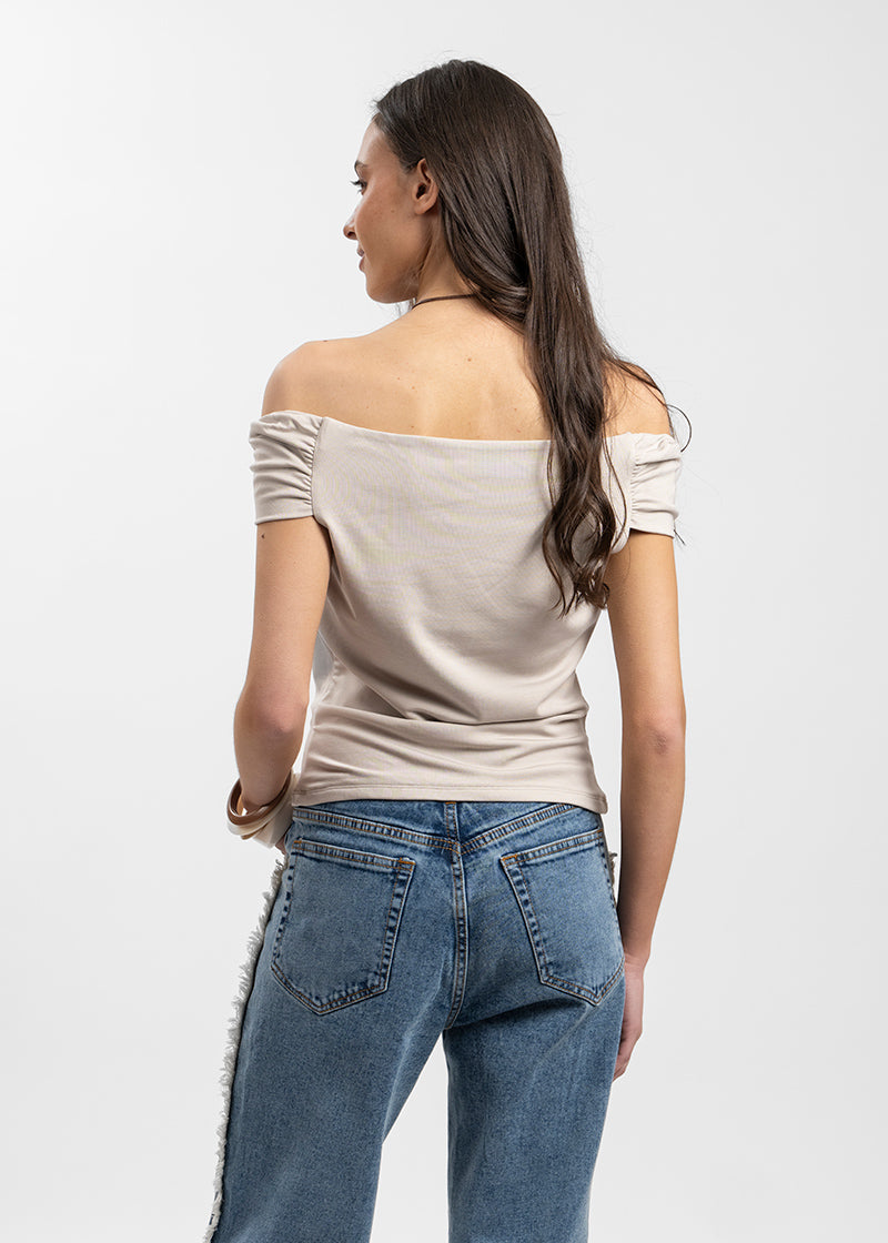 POLERA NOA beige