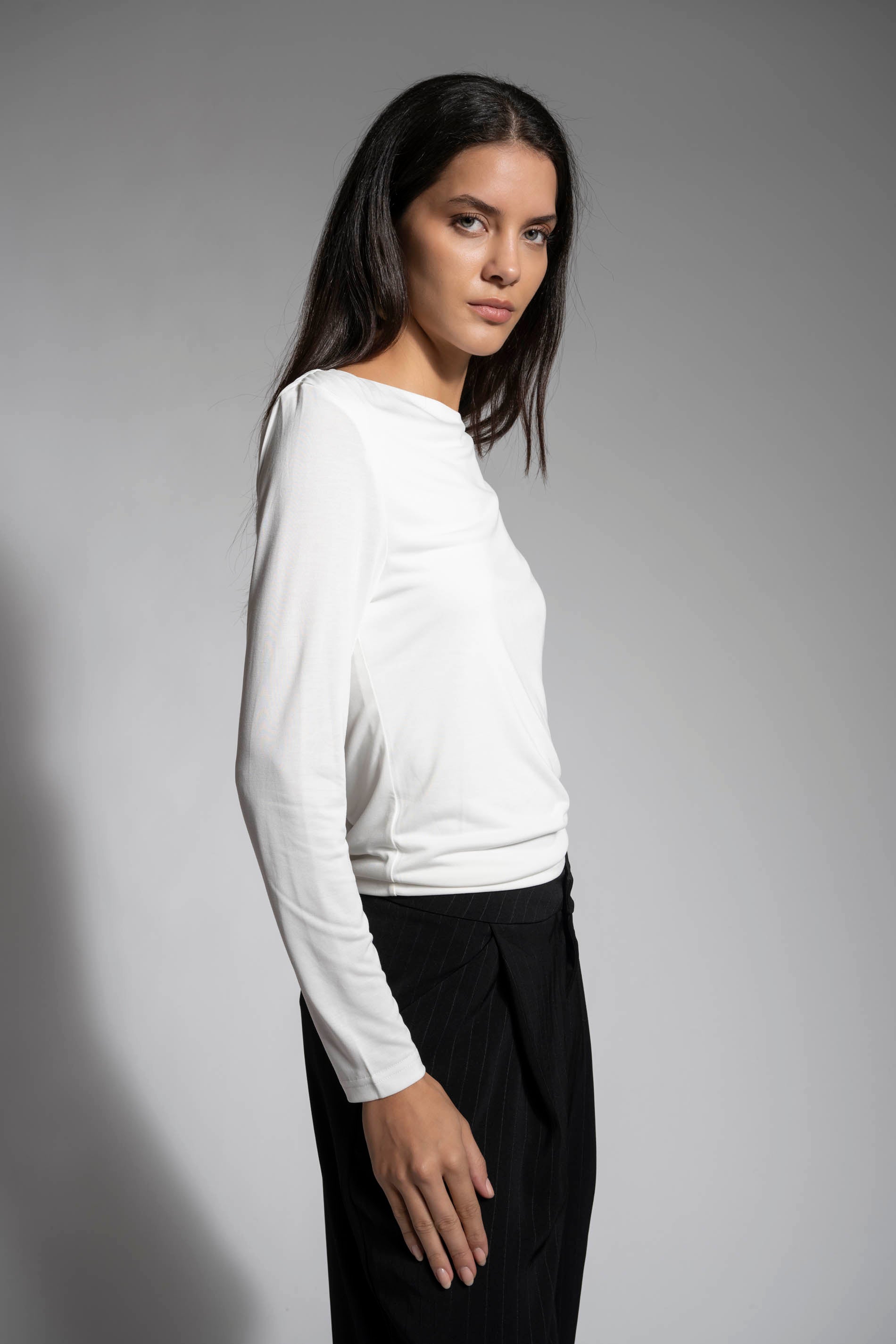 POLERA CECILE blanco