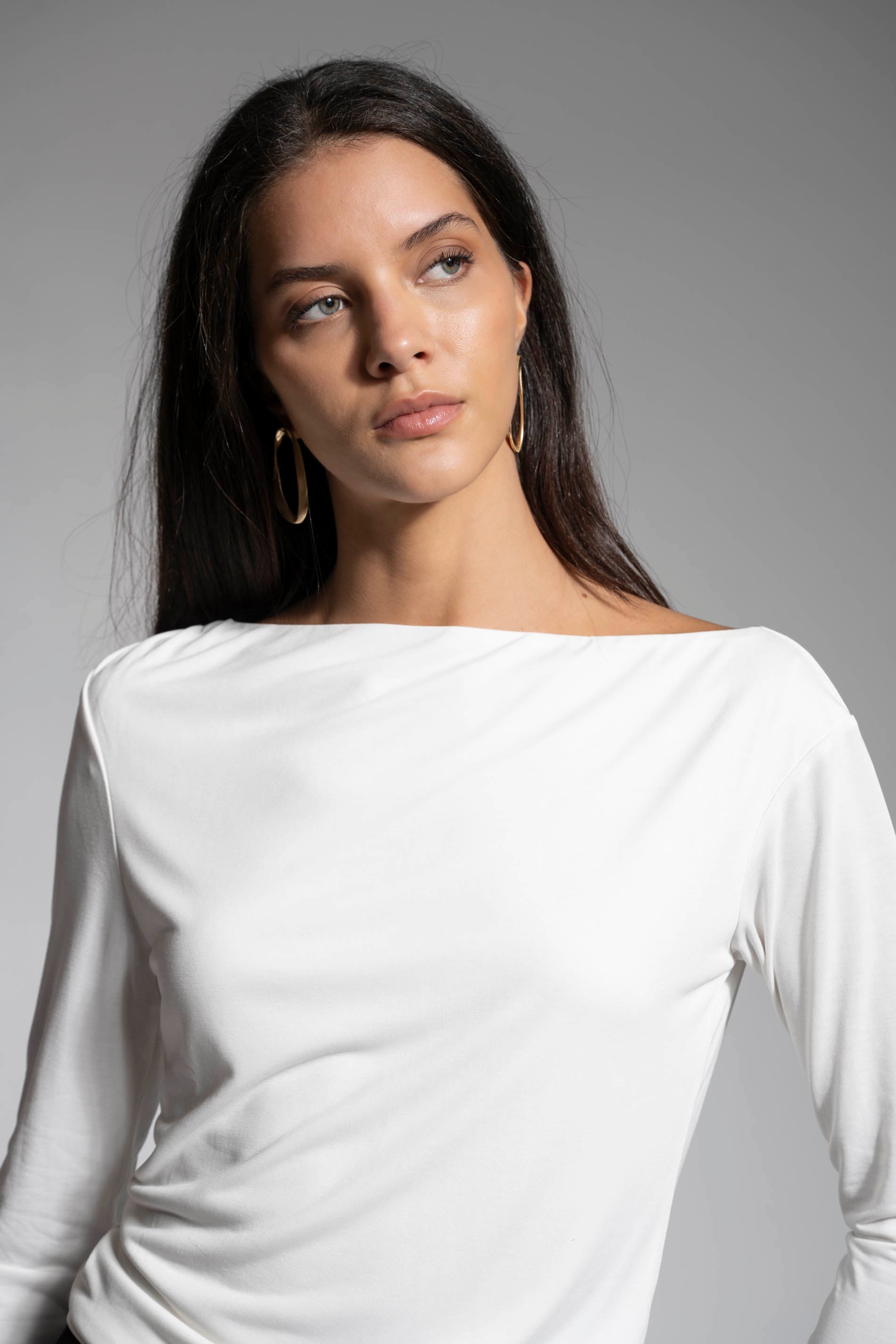POLERA CECILE blanco