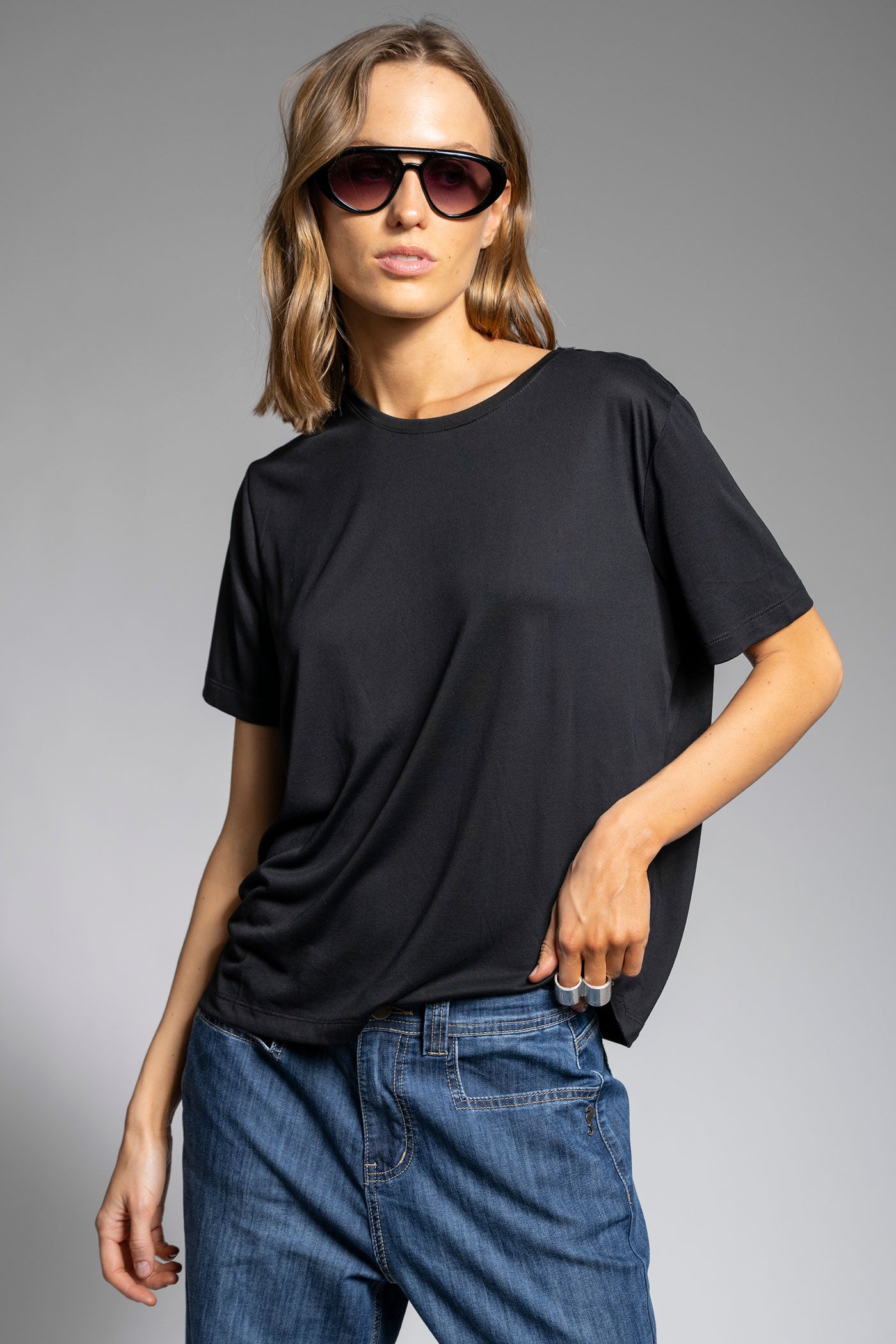 POLERA CELIA negro