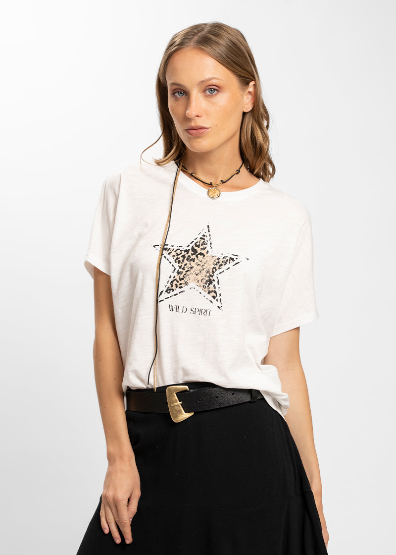 POLERA ESTRELLA blanco