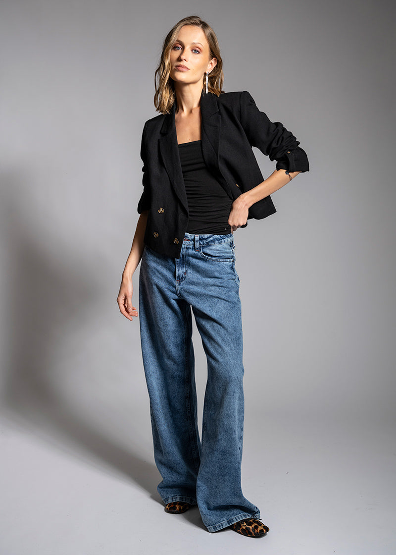 POLERA FÁTIMA negro