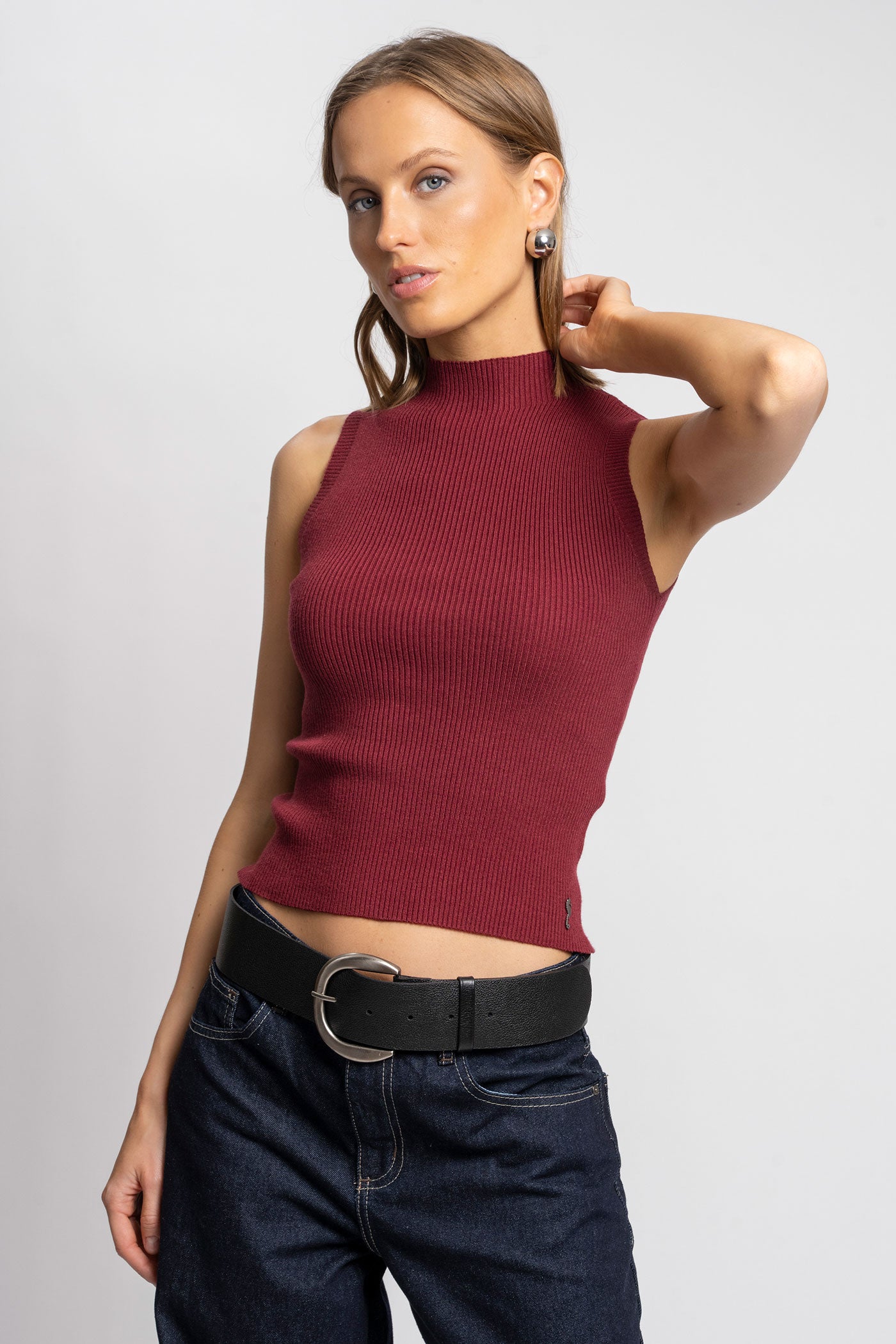 POLERA GOA vino