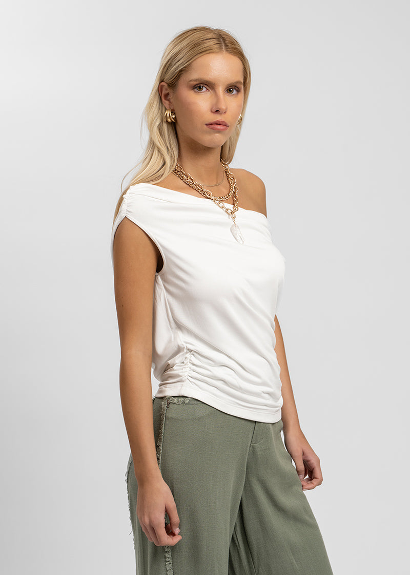 POLERA PETRA blanco