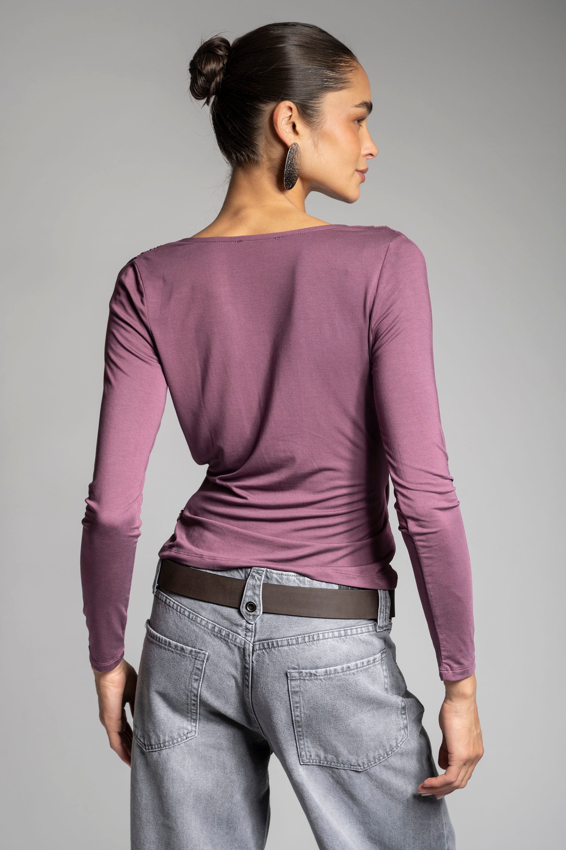 POLERA VICTORIA malva