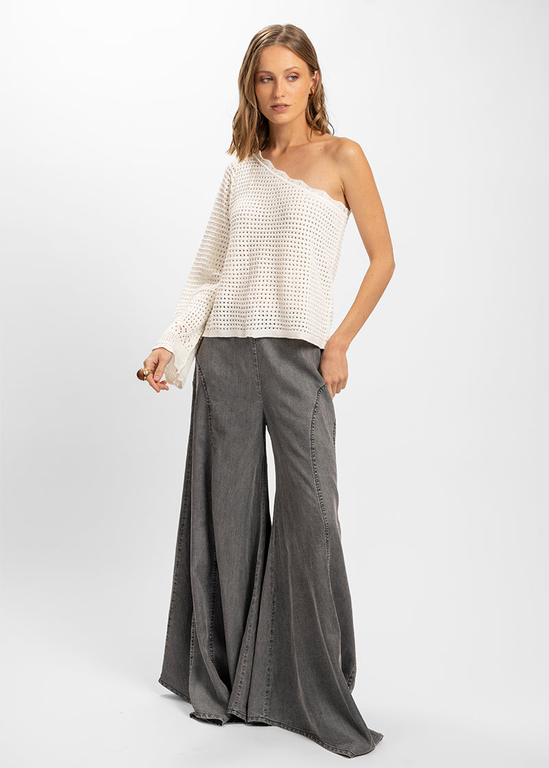 CHALECO POSITANO crudo