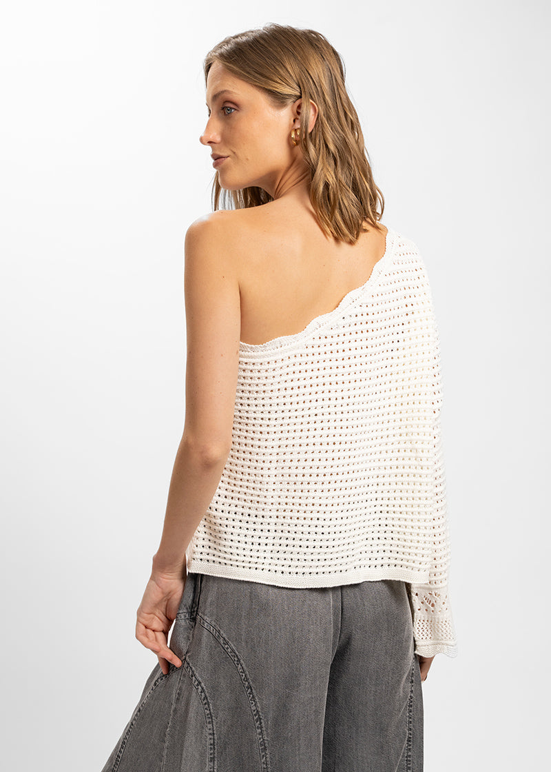 CHALECO POSITANO crudo