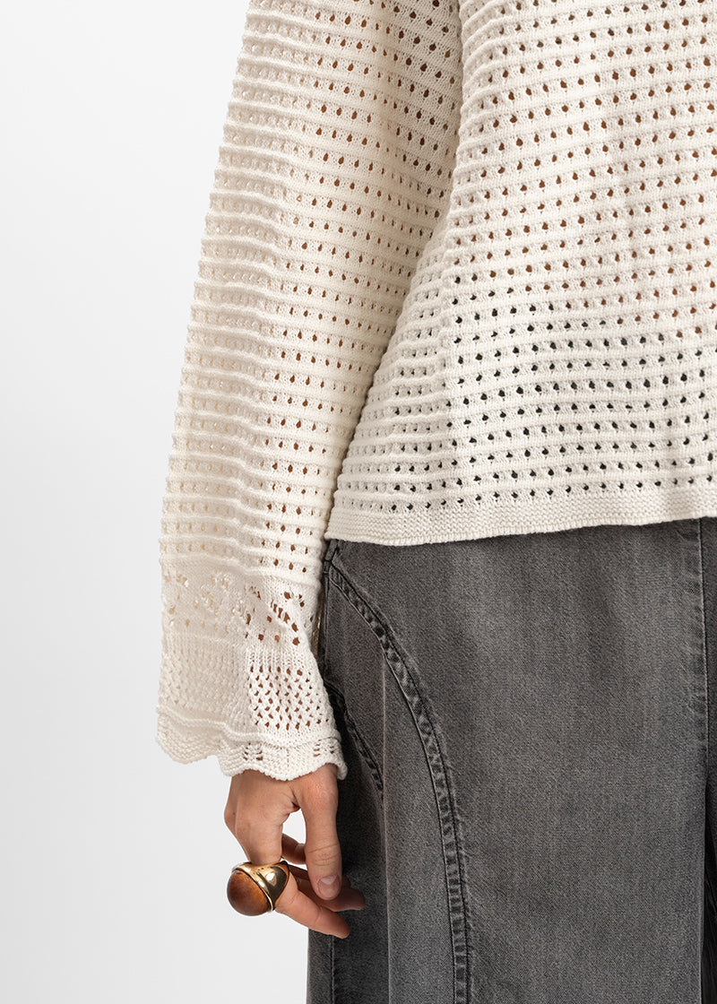 CHALECO POSITANO crudo