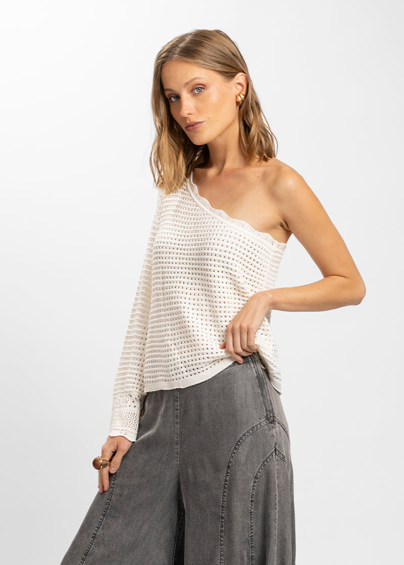 CHALECO POSITANO crudo