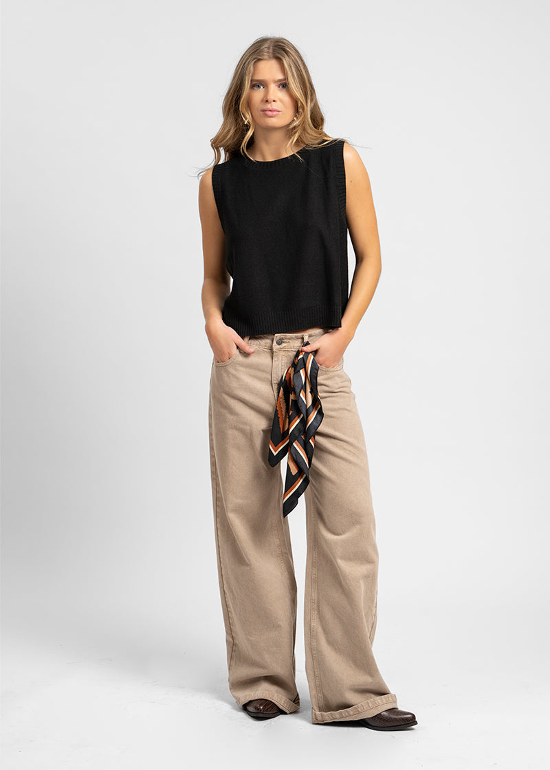 CHALECO VEST OLIE negro