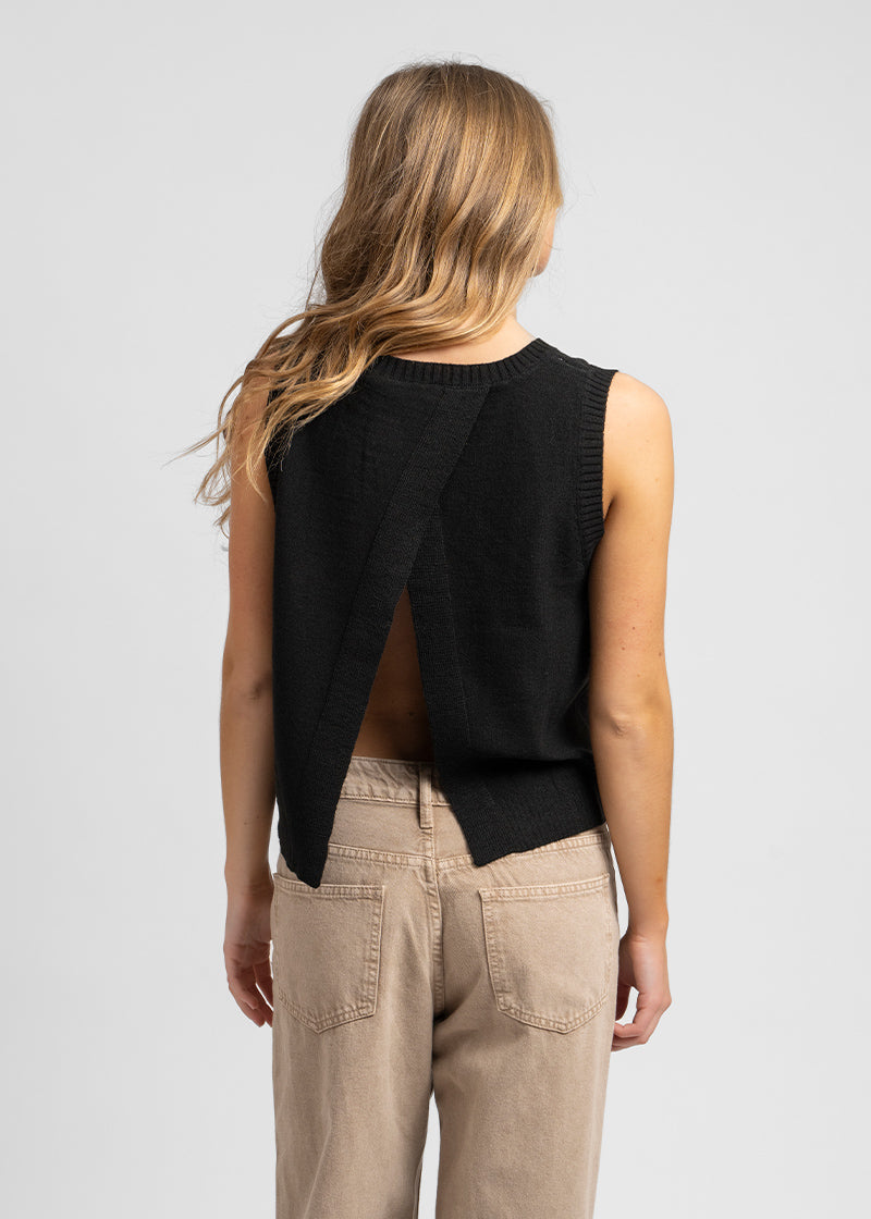 CHALECO VEST OLIE negro