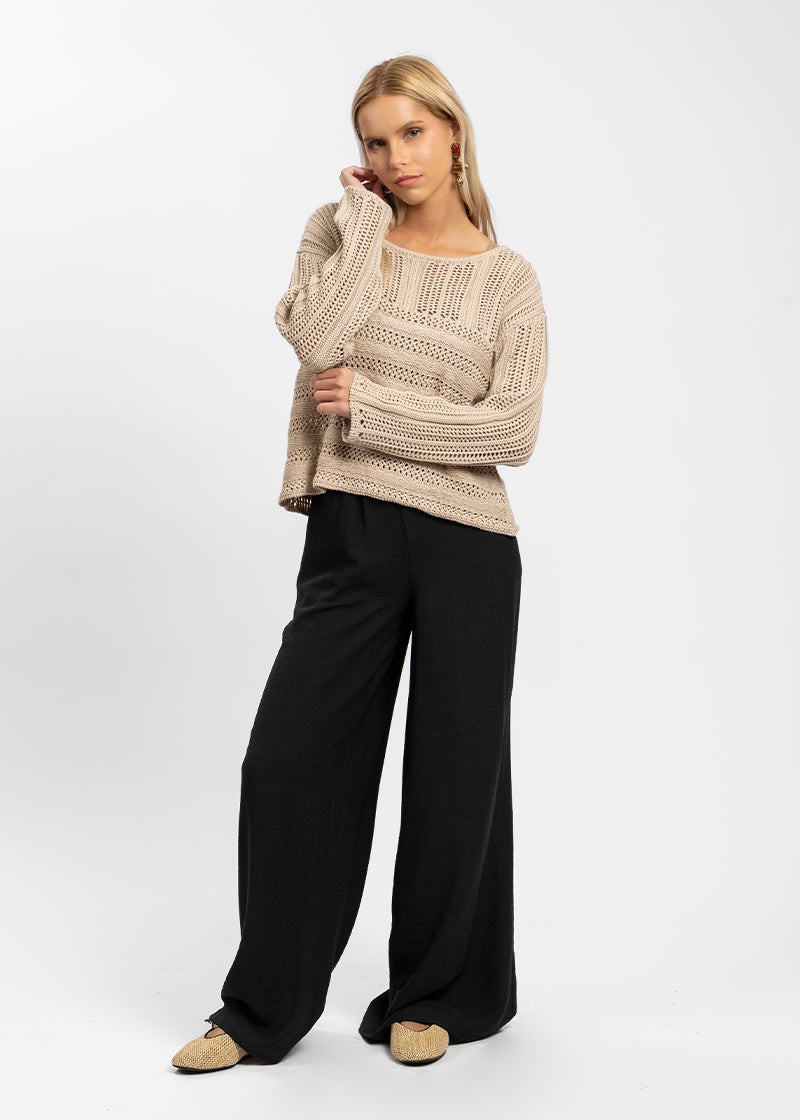 CHALECO TRANCOSO beige