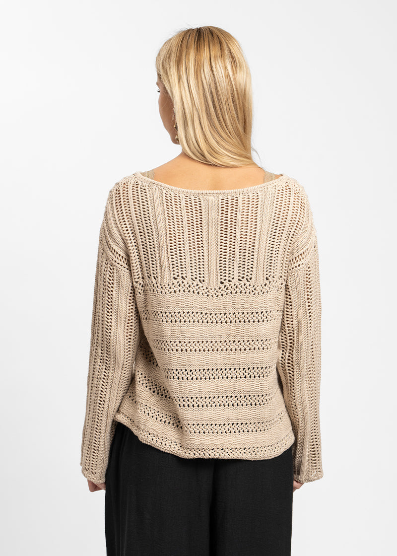 CHALECO TRANCOSO beige