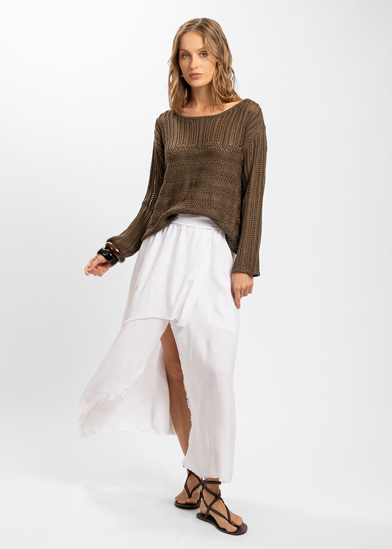 CHALECO TRANCOSO café