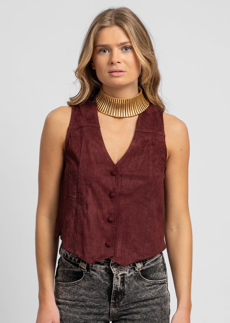 VEST MATILDE B burdeo