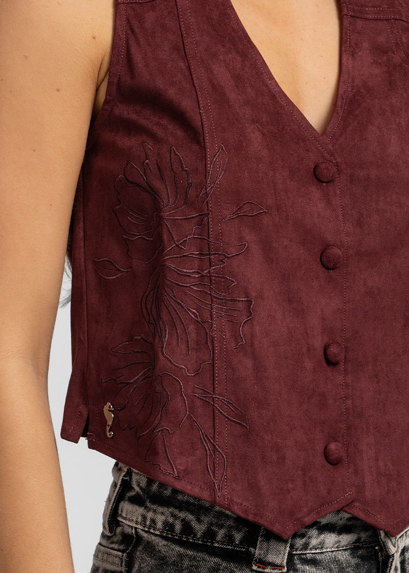 VEST MATILDE B burdeo