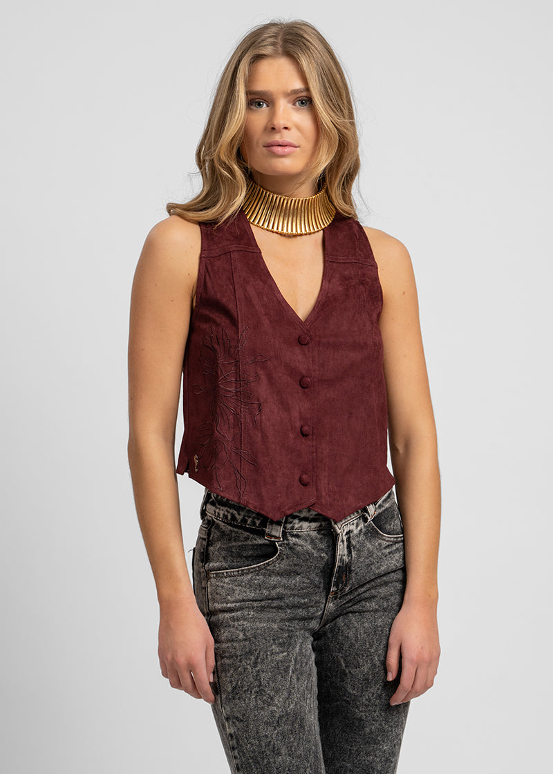 VEST MATILDE B burdeo