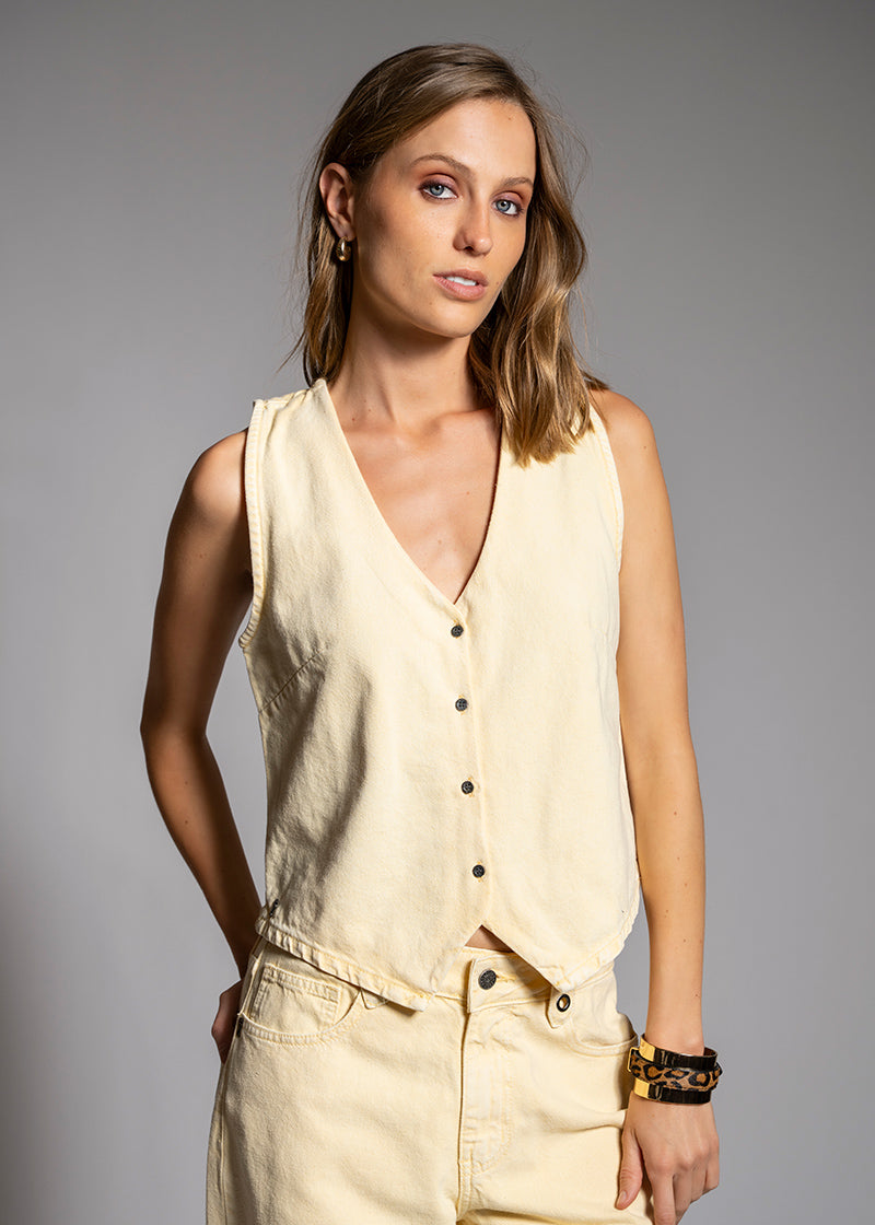 VEST VERA amarillo