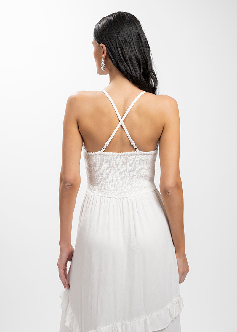 VESTIDO CAPRI blanco