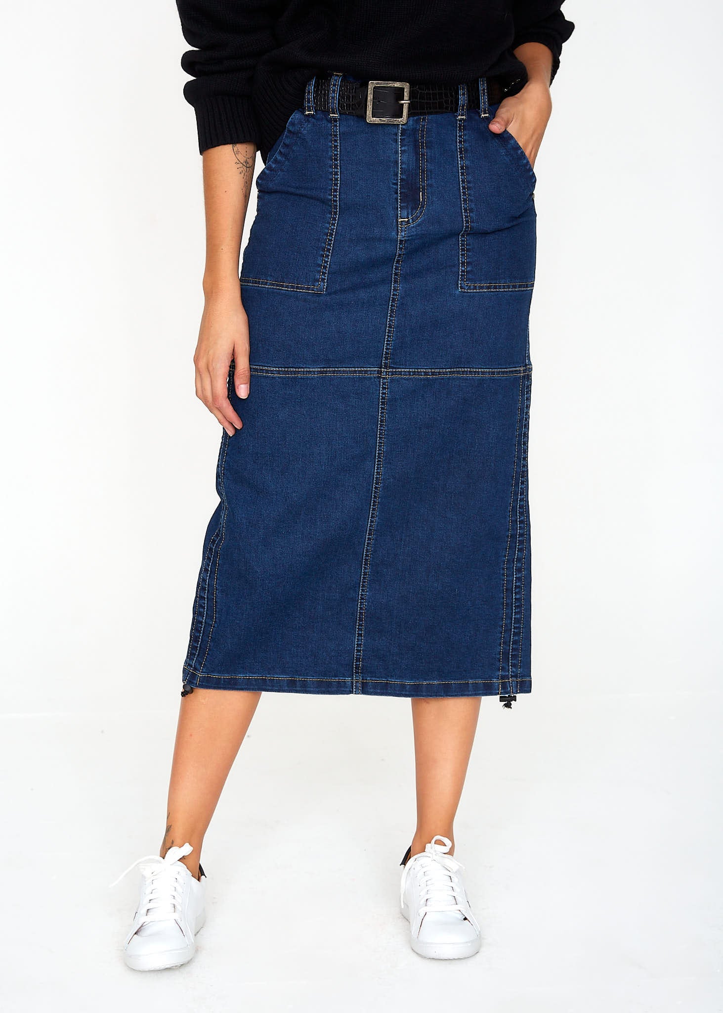 FALDA JESS azul
