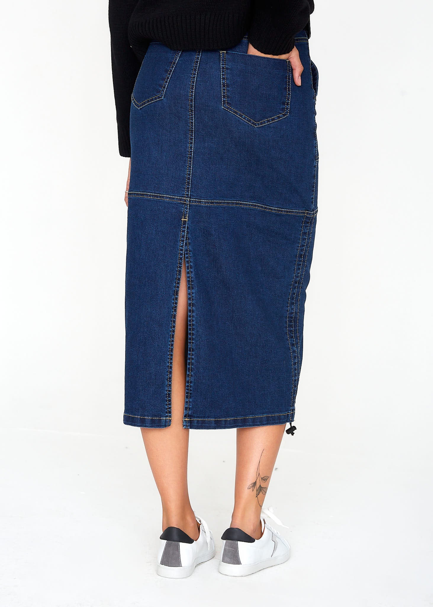 FALDA JESS azul
