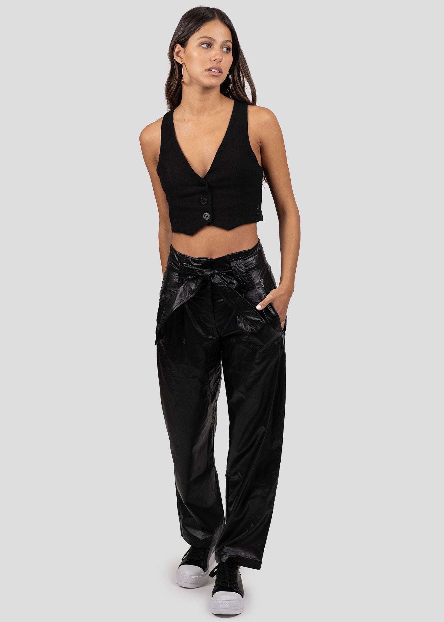 PANTALÓN LINA negro