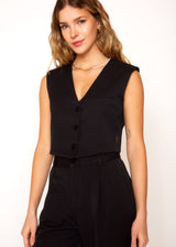 VEST MEGAN negro