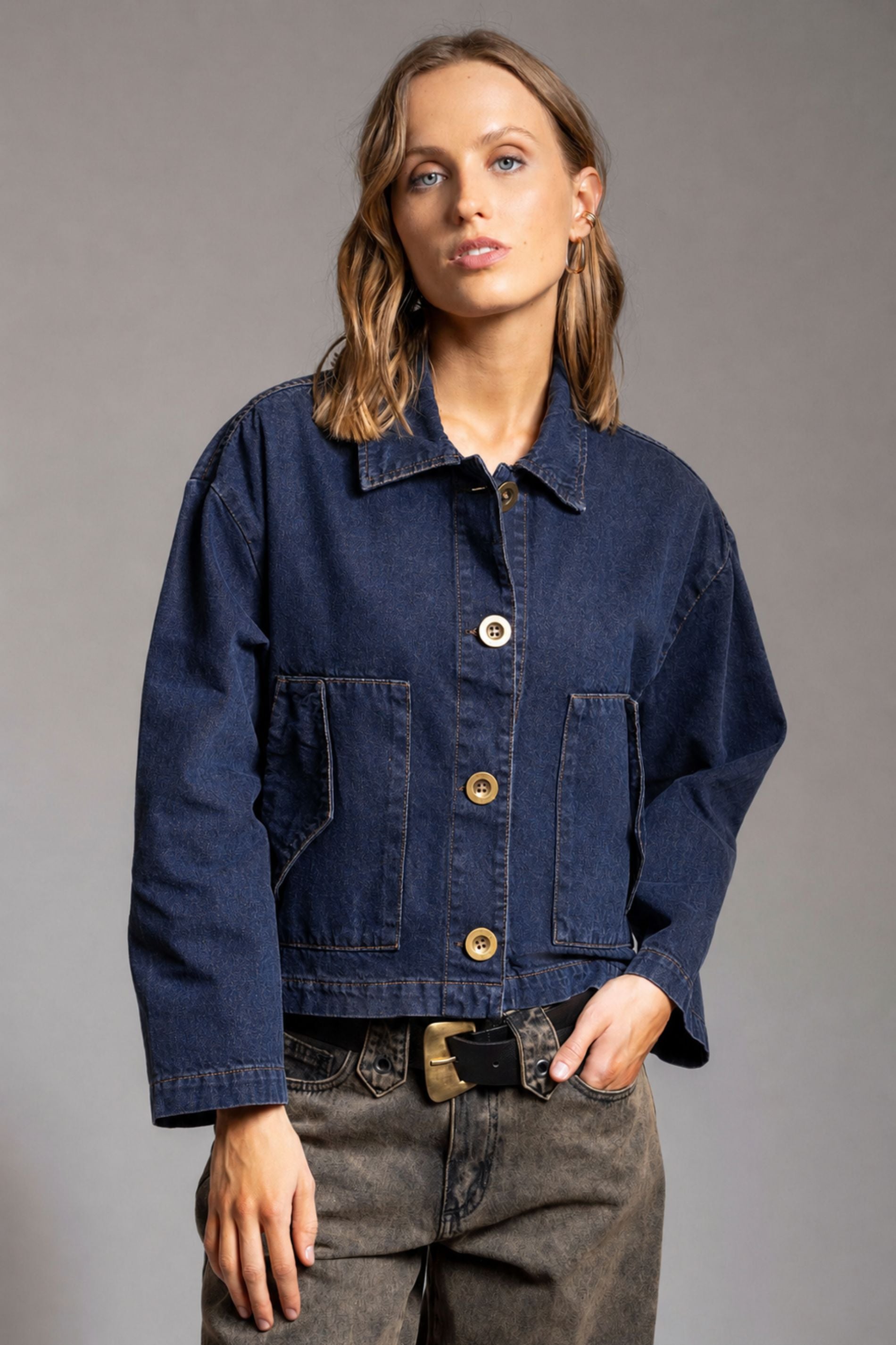 CHAQUETA AMAYA J azul R