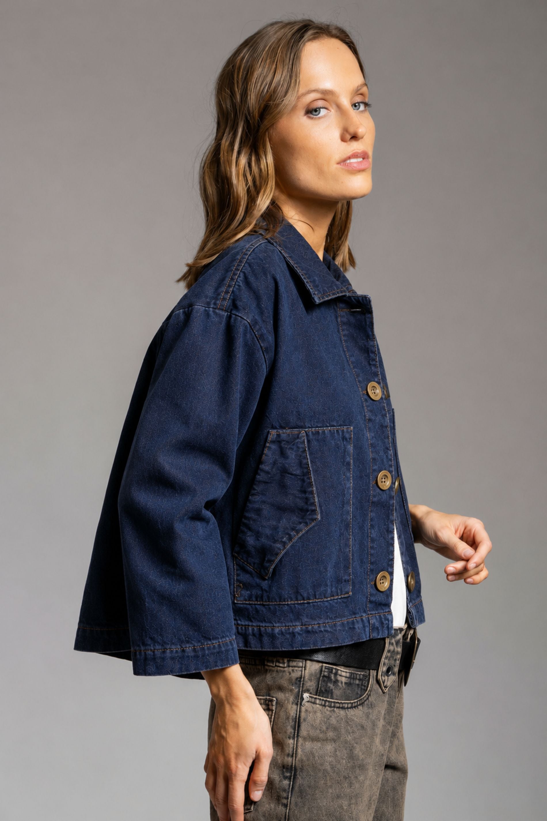 CHAQUETA AMAYA J azul R
