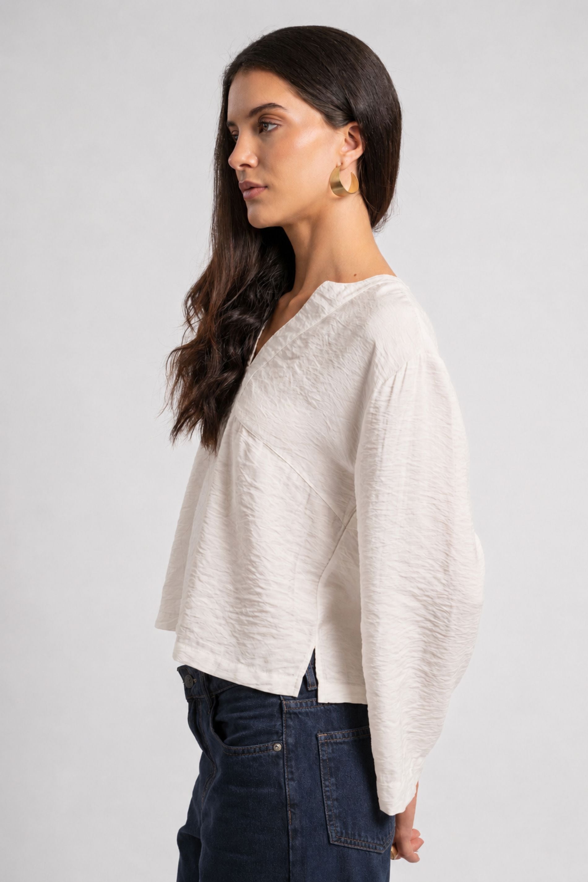 BLUSA AKIRA beige
