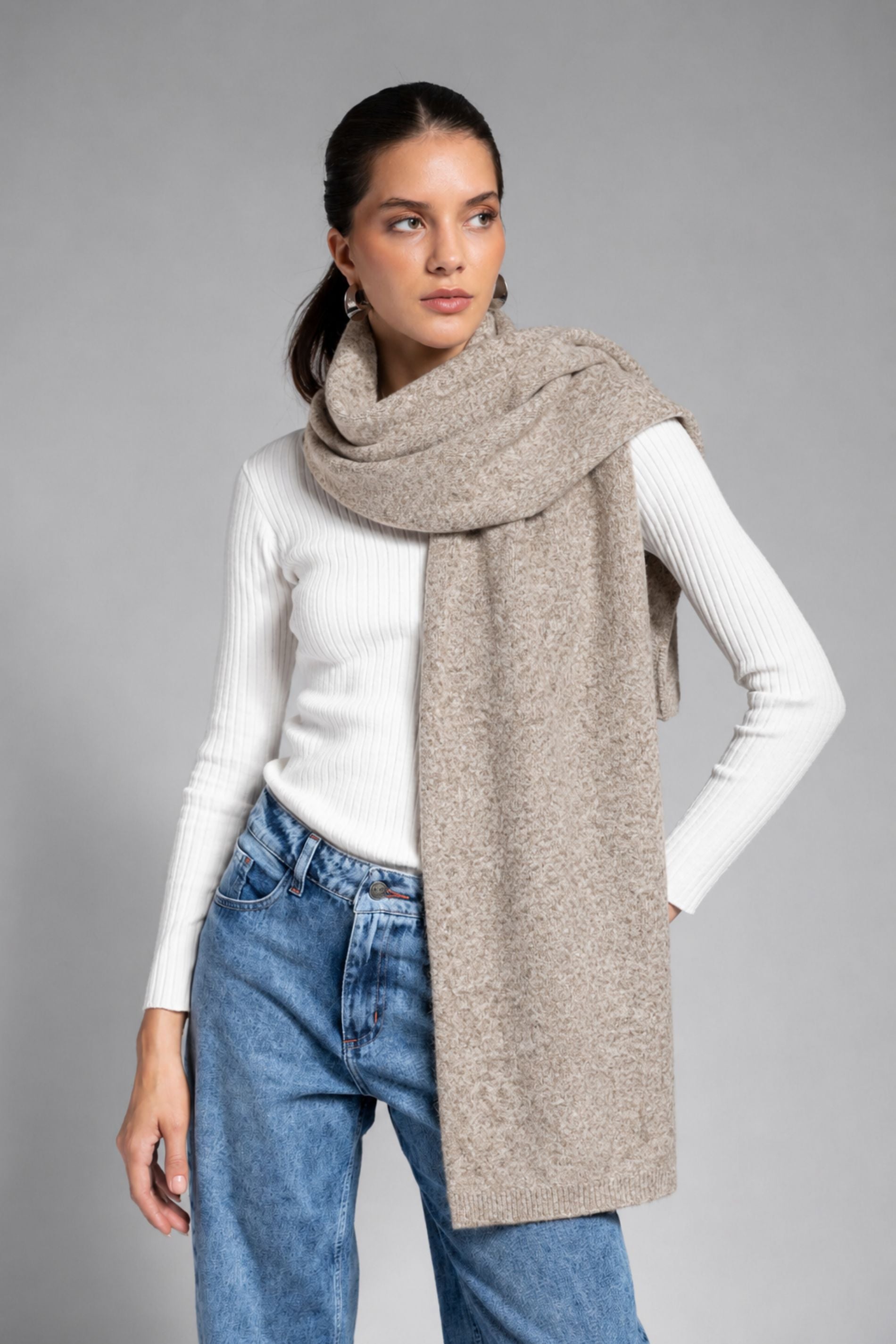BUFANDA beige