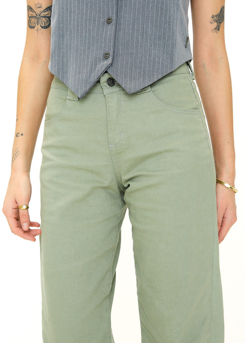JEANS AMELIA verde