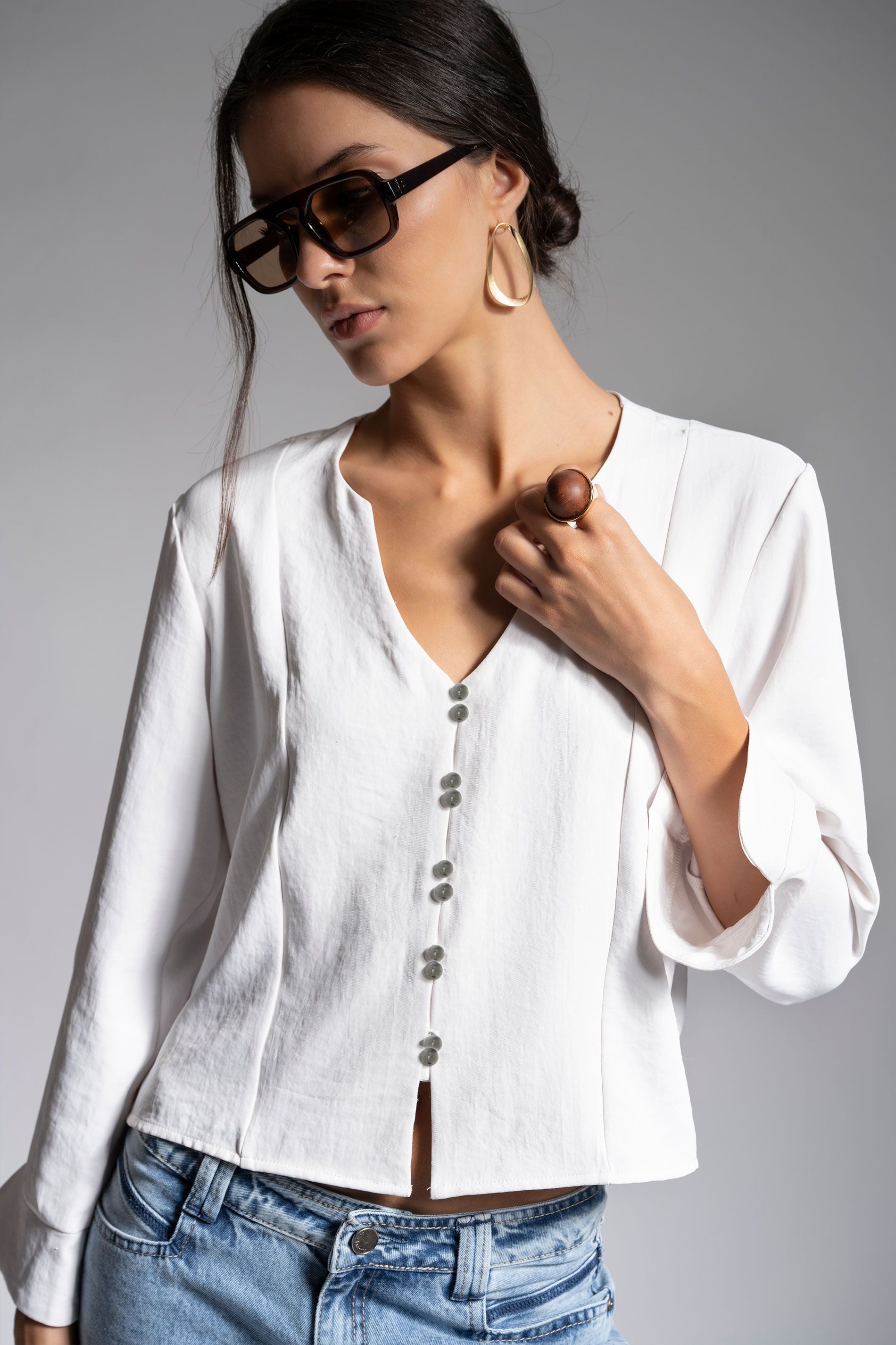 BLUSA AMELIE blanco