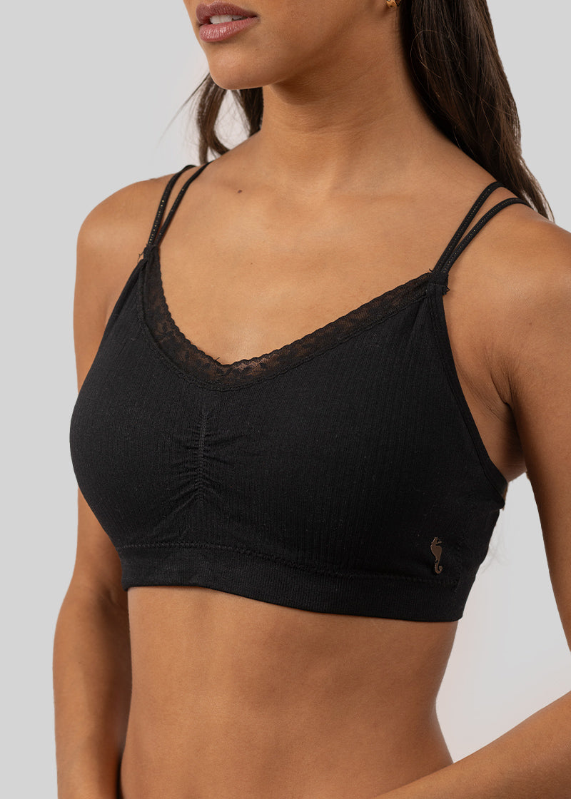 BRALETTE ALOE negro