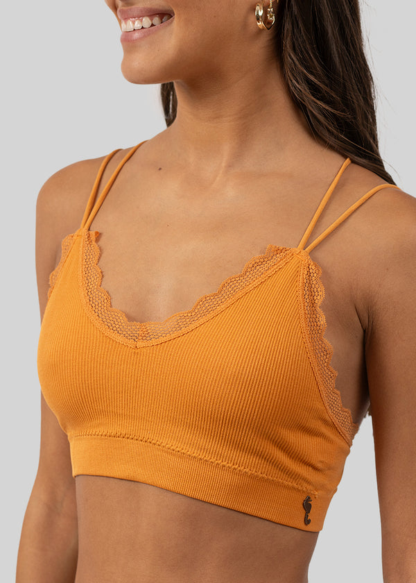 BRALETTE LUNA naranjo