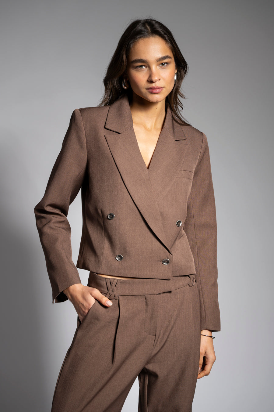 BLAZER LENA café